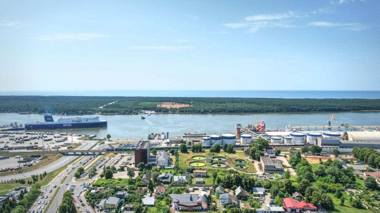 Sea View Apartment On 19Th Floor Klaipeda Exterior photo