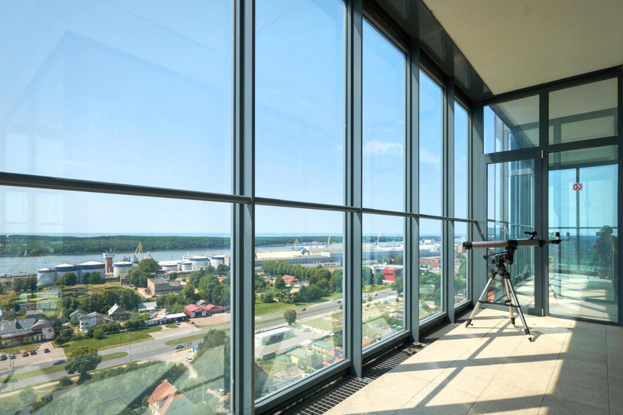 Sea View Apartment On 19Th Floor Klaipeda Exterior photo