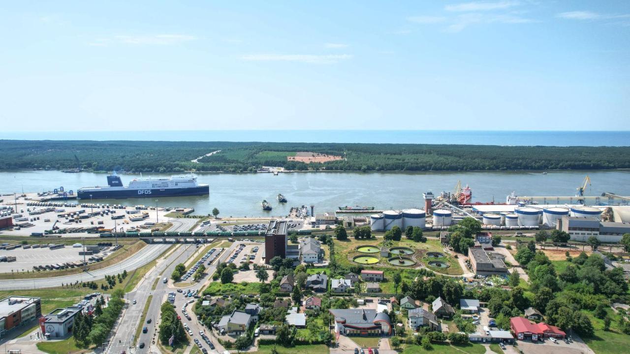 Sea View Apartment On 19Th Floor Klaipeda Exterior photo